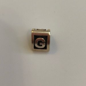 *Discontinued* Pandora “G” Initial Charm